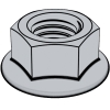 Hexagon nuts with large flange