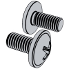 Cross Recessed Pan Head Screws with Collar - Product Grade A