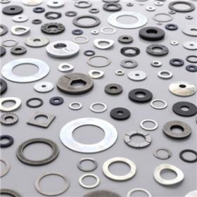 Rib, Serrated, Lock, Flat Nut Washers