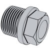 Hexagon-duty hexagon head screw plugs （Type L）