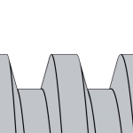德标DIN 103 - 1 - 1977 DIN103 - 1 103 - 1D ISO - Metric Trapezoidal Screw Threads