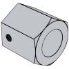 Large hexagon nuts with hole