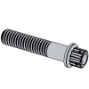 Aerospace; Bihexagonal Head Bolts, Close Tolerance, With Mj-thread, Short Thread Length, In Titanium Alloy; Nominal Tensile Strength 1100 Mpa, For Temperatures Up To 315 °c