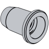 Flat round head cylindrial rivet nuts with blind hole
