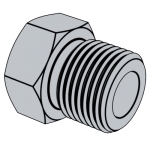 美标SAE J1453 - 2002 (520109) SAE1453 1453 Fitting - O-Ring Face Seal Plug