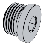 美标SAE J514 (090109B) - 2001 SAE514 514SA Hydraulic Flareless Tube Fittings - Hexagon Socket O-Ring Boss Plug