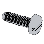德标DIN 7500 (BE) - 2000 DIN7500 7500DIN Slotted Pan Head Thread rolling screws - Form BE