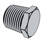 国标GB /T14626 (HHP) - 1993 GB14626 14626G Forged steel threaded pipe fittings - Hexagon head screw plug