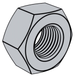 德标DIN EN 28673 - 1992 DIN EN28673 28673D Hexagon Nuts, Style 1, With Metric Fine Pitch Thread Product Grades A And B