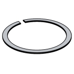 德标DIN 5417 (M3200/SP) - 2011 DIN5417 541 Securing Parts for Rolling Bearings - Snap Rings for Bearings with Ring Groove