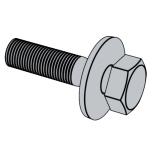 汽标代号Q 141 Q141 141Q Hexagon Head Bolts with Conical Spring Washers