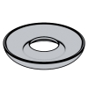Dished Washer