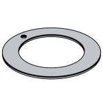 国标GB /T10446 - 2008 GB10446 10446GB Plain Bearings - Ring Type Thrust Washers