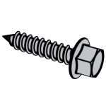 国际ISO 10509 - 1992 ISO10509 10509ISO Hexagon flange head tapping screws