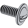 Slotted Round Washer Head Screws [Table 38] (ASTM F837, F468)