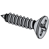 Type I Cross Recessed Flat Countersunk Head Tapping Screws - Type B and BP Thread Forming [Table 10]