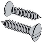 国际ISO 1483 - 1983 ISO1483 1483ISO Slotted raised countersunk head tapping screws