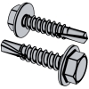 Hexagon Head Self-Drilling Tapping Screws With Collar