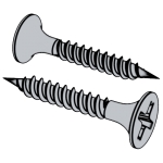 德标DIN 18182-2 (TNA) - 2019 DIN18182-2 18 Trumpet Head Double or Single Threaded Drywall Screws