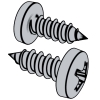 Cross Recessed Cheese Head Tapping Screws - threaded portion are of class 1 to 4 [Annex attached table 5]