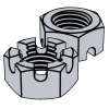 Hexagon Slotted Lock-Nuts With Reduced Across Flats Width, Of Accuracy Class A