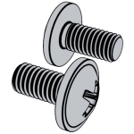 SJ 2830 - 1987Cross recessed round head screws with collar