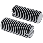 美标ASME/ANSI B18.6.2 (T5 oval) - 1998 (R2 Slotted Set Screws with Round End  [Table 5] (A307, SAE J429, F468, F593)
