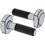国标GB 37 - 1988 GB37 37GB Bolts for T-Slot