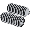 Hexagon socket screws with cone point