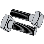 美标ASME B18.2.1 (T1) - 2010 ASME18.2.1 18 Square Head Bolts [Table 1]