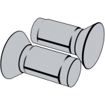 国际ISO 8747 - 1997 ISO8747 8747ISO Grooved Pins with Countersunk Head-A and B Style