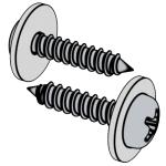国标GB /T9074.18 (S2) - 2017 GB9074.18 907 Cross Recessed Pan Head Tapping Screws and Plain Washer Assemblies