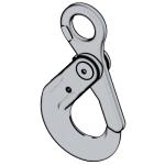 欧标EN 1677-3 - 2001 (+A1:2008) EN1677-3 1 Forged Steel Self-locking Hooks - Grade 8