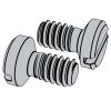 Spectacle Frames - Slotted Chamfered Flat Countersunk Machine Screws