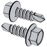 国标GB /T15856.4 - 1995 GB15856.4 15856.4G Hexagon Flange Head Self-drilling Tapping Screws