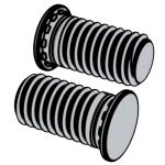 压铆件Self-Clinching FH4 FHP Self-Clinching Flush-Head Self-Clinching Studs for Stainless Steel Sheets