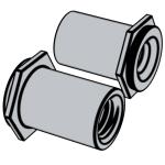 压铆件Self-Clinching CSOS Self-ClinchingCSO Stainless Steel Concealed-Head Standoffs