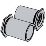 压铆件Self-Clinching SO SOS SOA SO4 Self-Cl Through-hole, Threaded Self-Clinching Sthandoffs