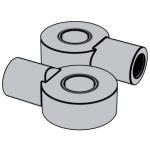 国标GB /T39949.1 (AP4) - 2021 GB39949.1 39 Hydraulic Fluid Power - Accessories for Single Rod Cylinders, 16 Mpa (160 bar) Medium and 25 Mpa (250 bar) Series - Rod Eye Plain, Female Thread