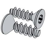 企标YJT 4059 (WN1423C-1) YJT4059 4059YJT Hexalobular Socket Countersunk Head Tapping Screws