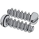 企标YJT 4062 (WN1445C) YJT4062 4062YJT Slotted Pan Head Tapping Screws