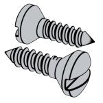 国际ISO 9268 (F1) - 1988 ISO9268 9268ISO Metal Bone Screw with Single-slot Recess, with Symmetrical Thread Form HC [Figure 1]