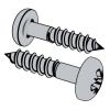 Type IA Slotted Pan Head Wood Screws [Table 12]