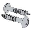 Type I Cross Recessed Round Head Wood Screws