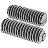 Slotted Set Screws with Flat Point [Table 5] (A307, SAE J429, F468, F593)