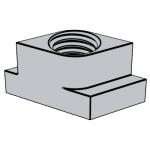 标准YJT 3043 YJT3043 3043YJT Rotary T-slot Nut