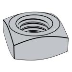 法国NF E25-404 - 1983 NF25-404 25-404NF Square Nuts - Product Grade C