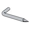 Square Bend Hooks
