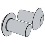印标IS 9086 - 2003 IS9086 9086IS Aerospace - Universal Head Aluminium Alloy Rivets