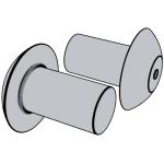 国际ISO 8280 - 1993 ISO8280 8280ISO Aerospace - Rivets, Solid, Universal Head, Metallic Material, with or without Surface Treatment